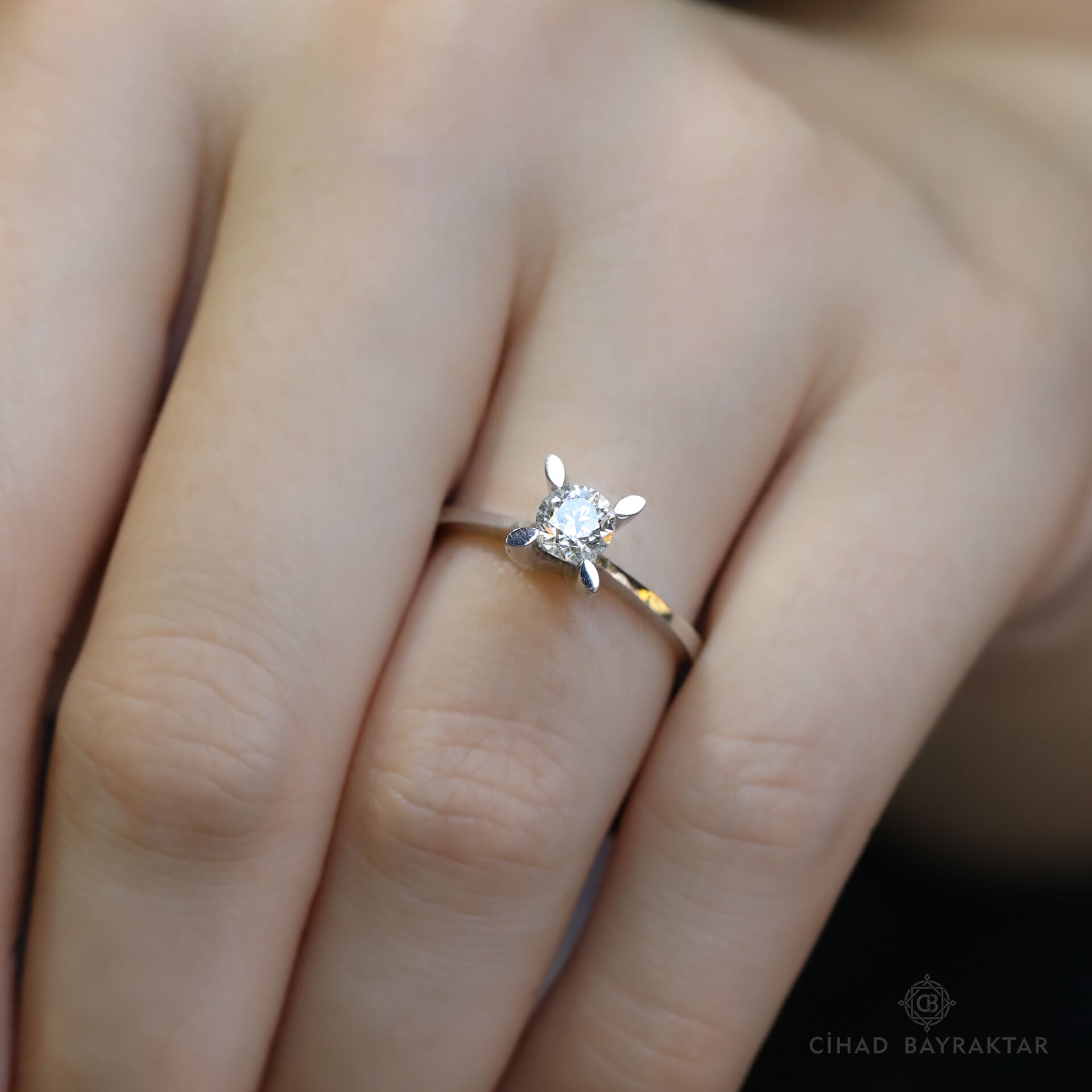 0.50 ct Pırlanta Tektaş Yüzük