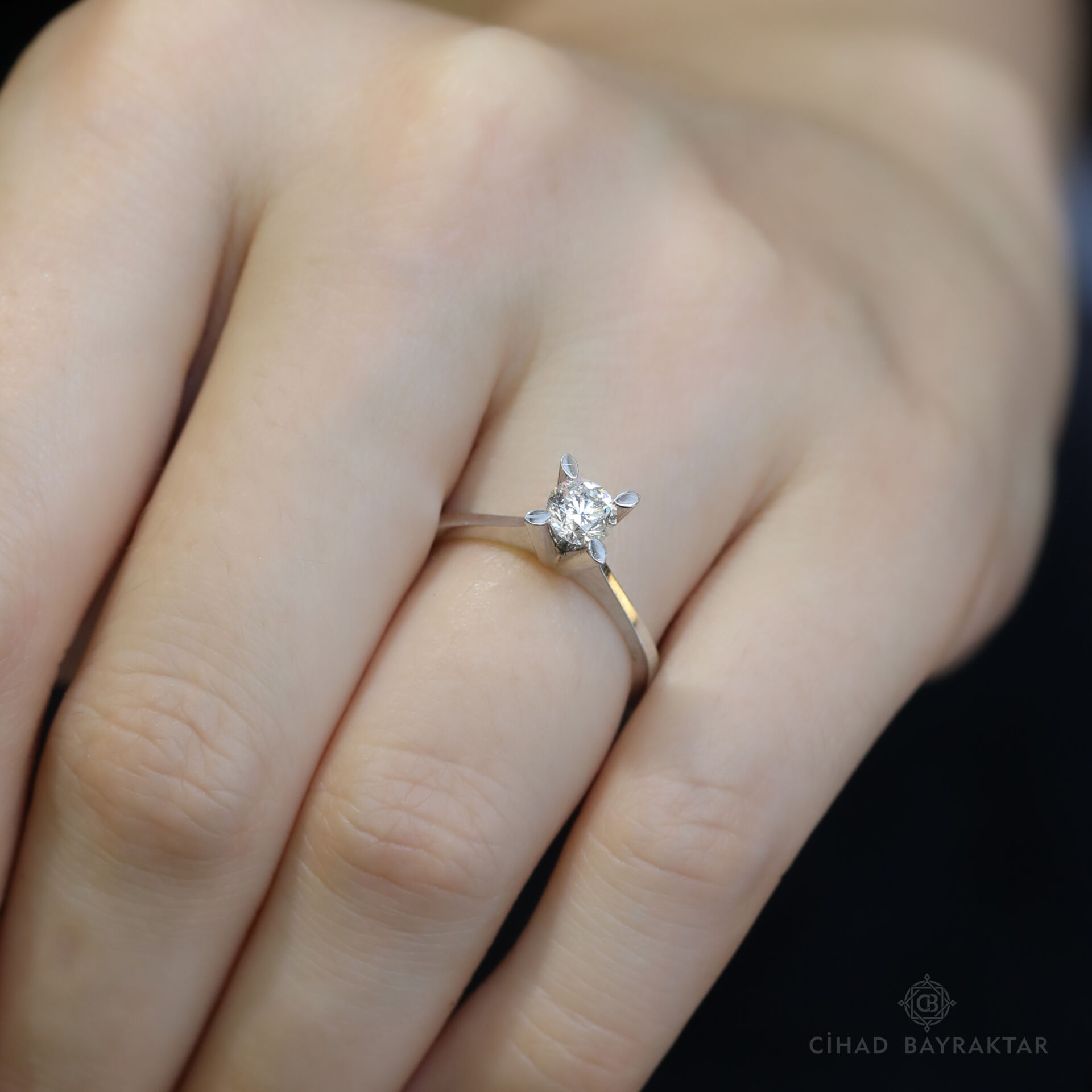0.50 ct Pırlanta Tektaş Yüzük