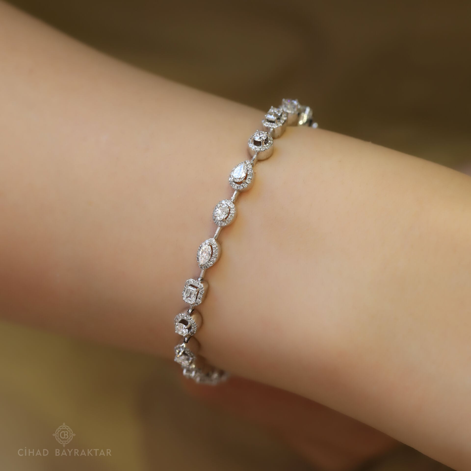 3.57 ct Pırlanta Bileklik