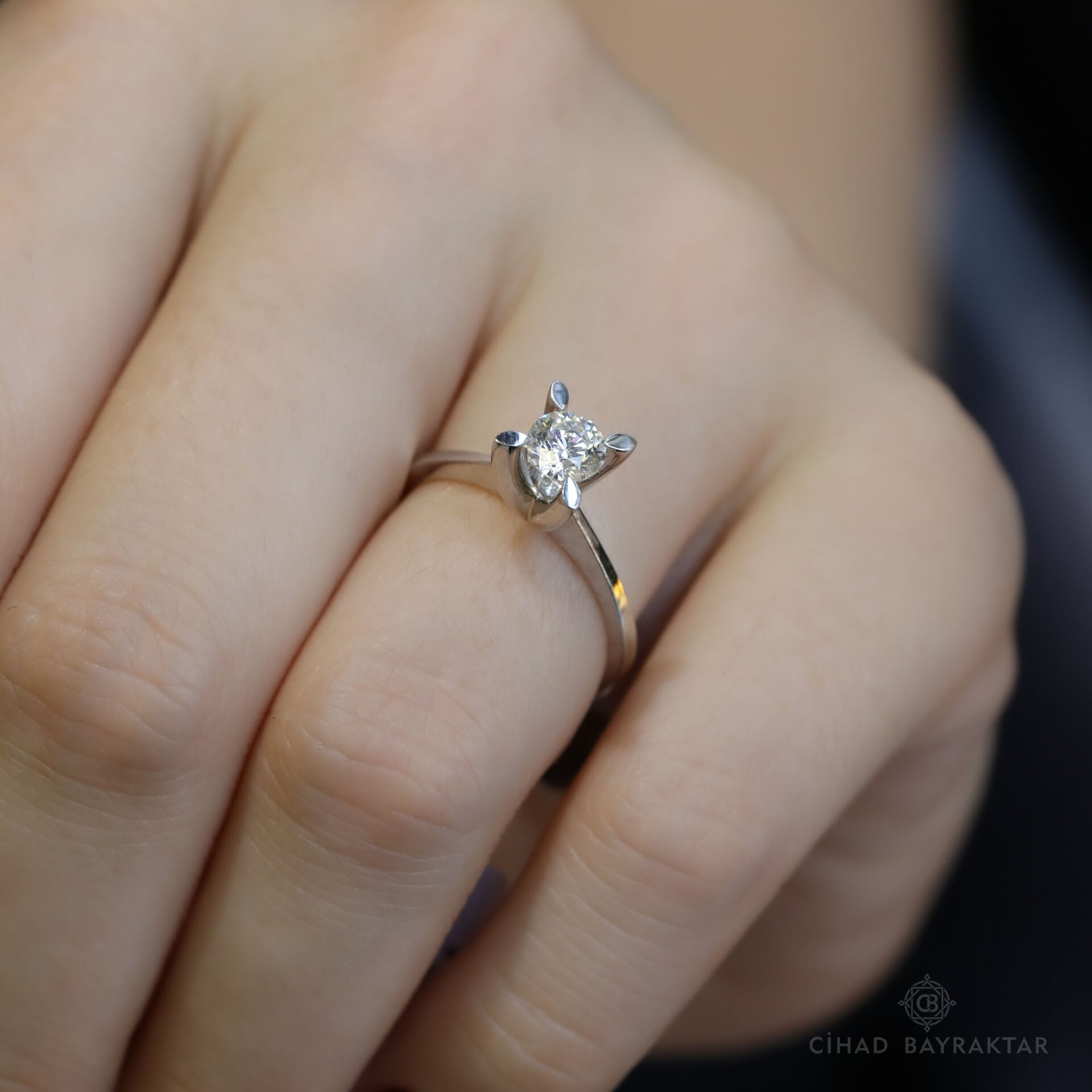 0.50 ct Pırlanta Tektaş Yüzük