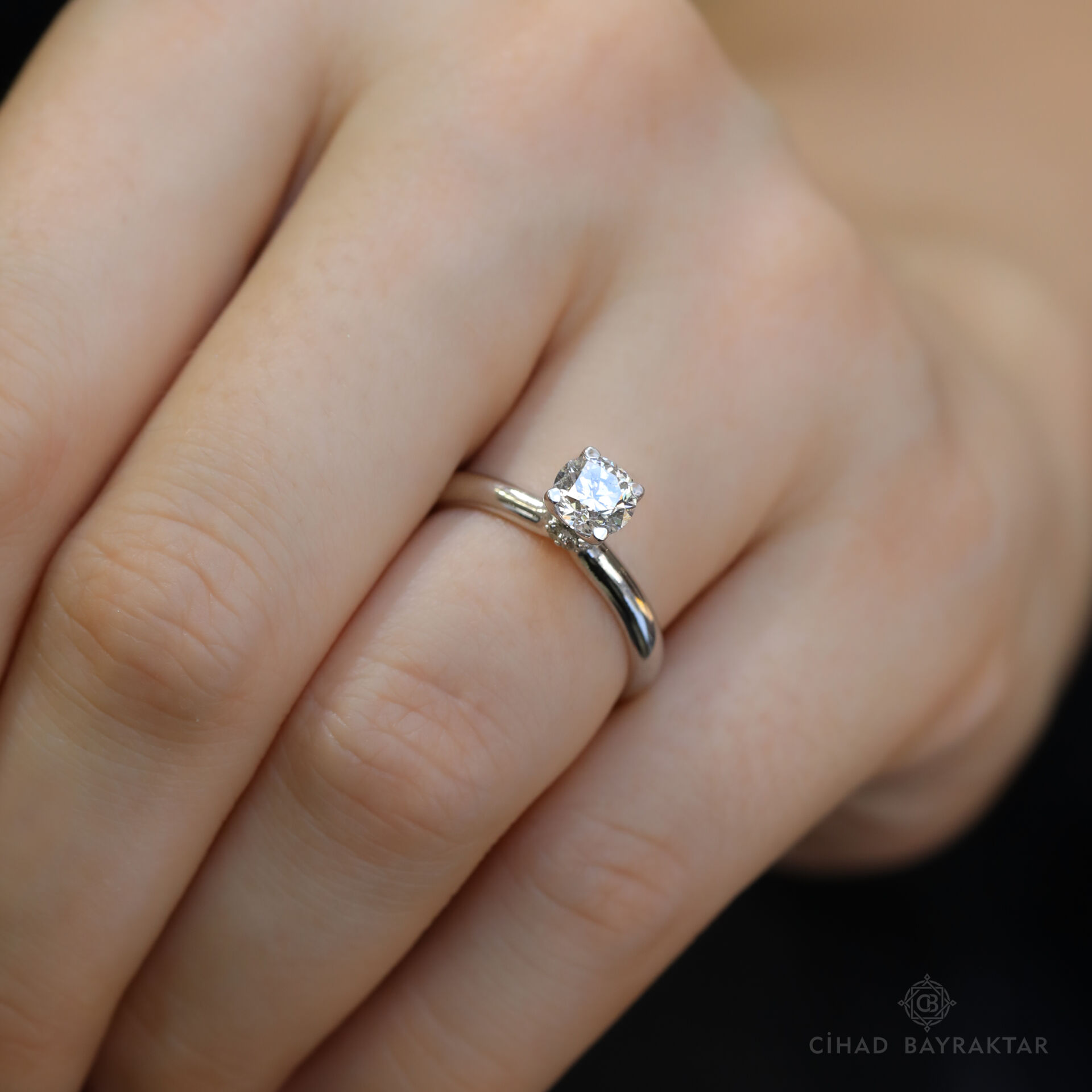 0.78 ct Pırlanta Tektaş Yüzük