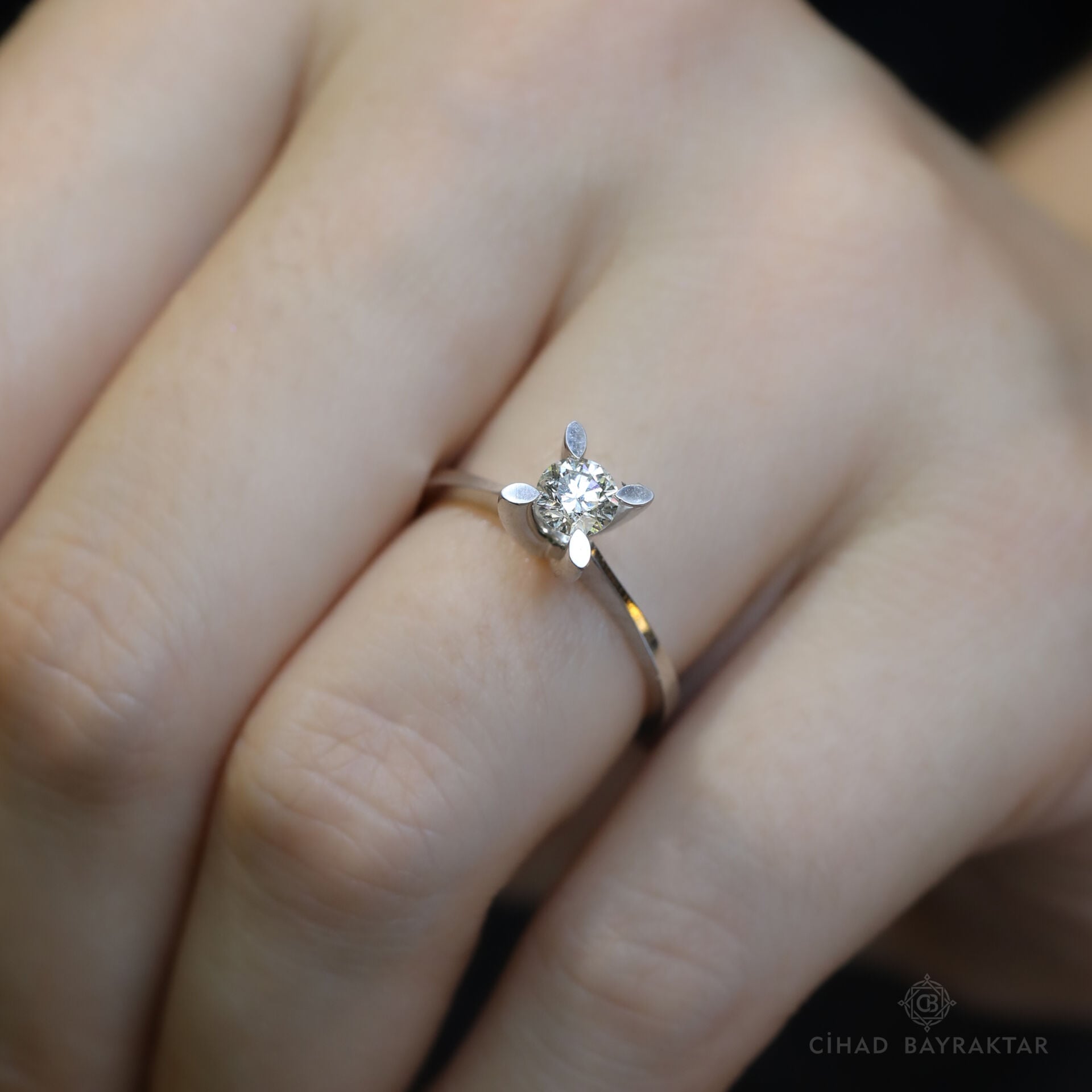 0.40 ct Pırlanta Tektaş Yüzük