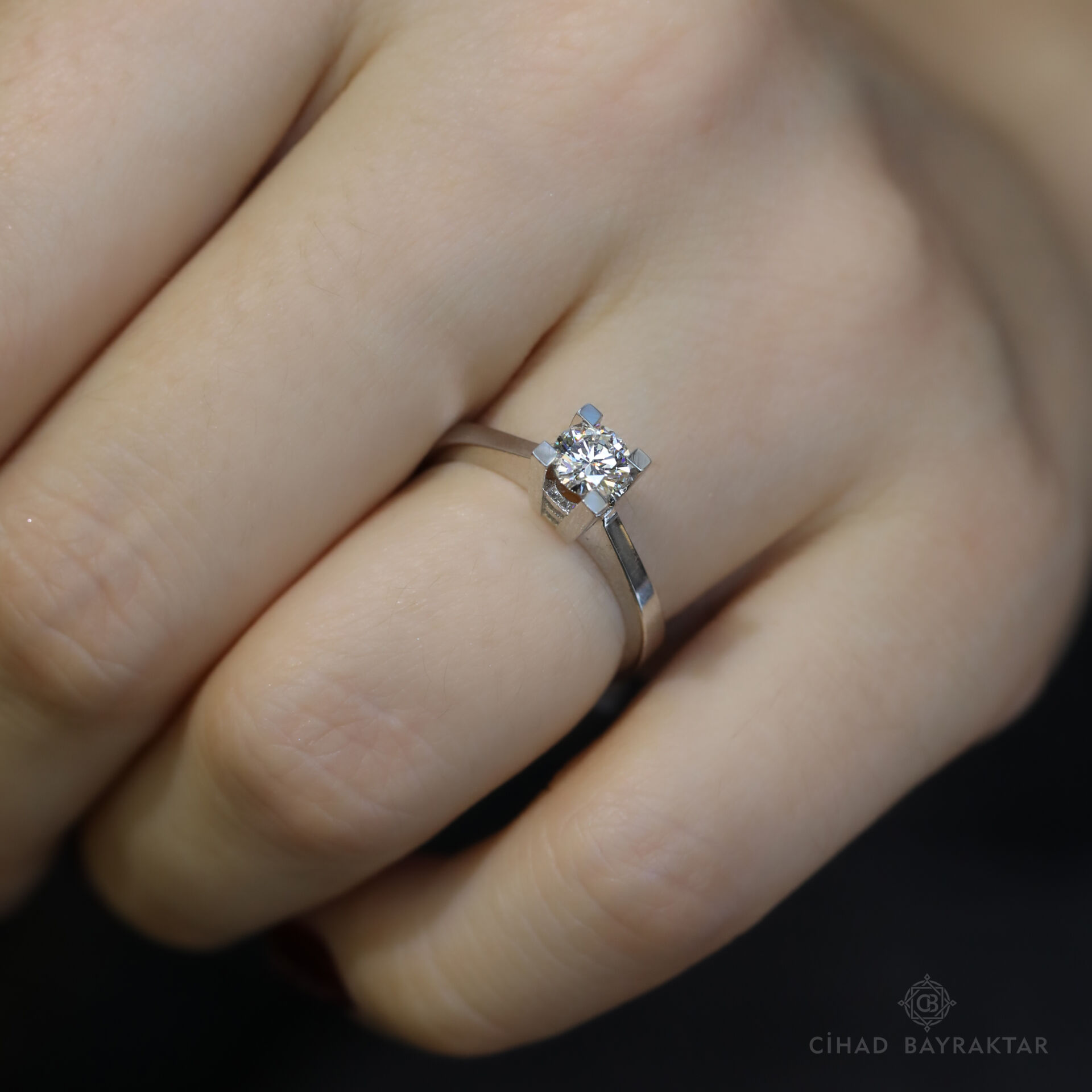 0.40 ct Pırlanta Tektaş Yüzük