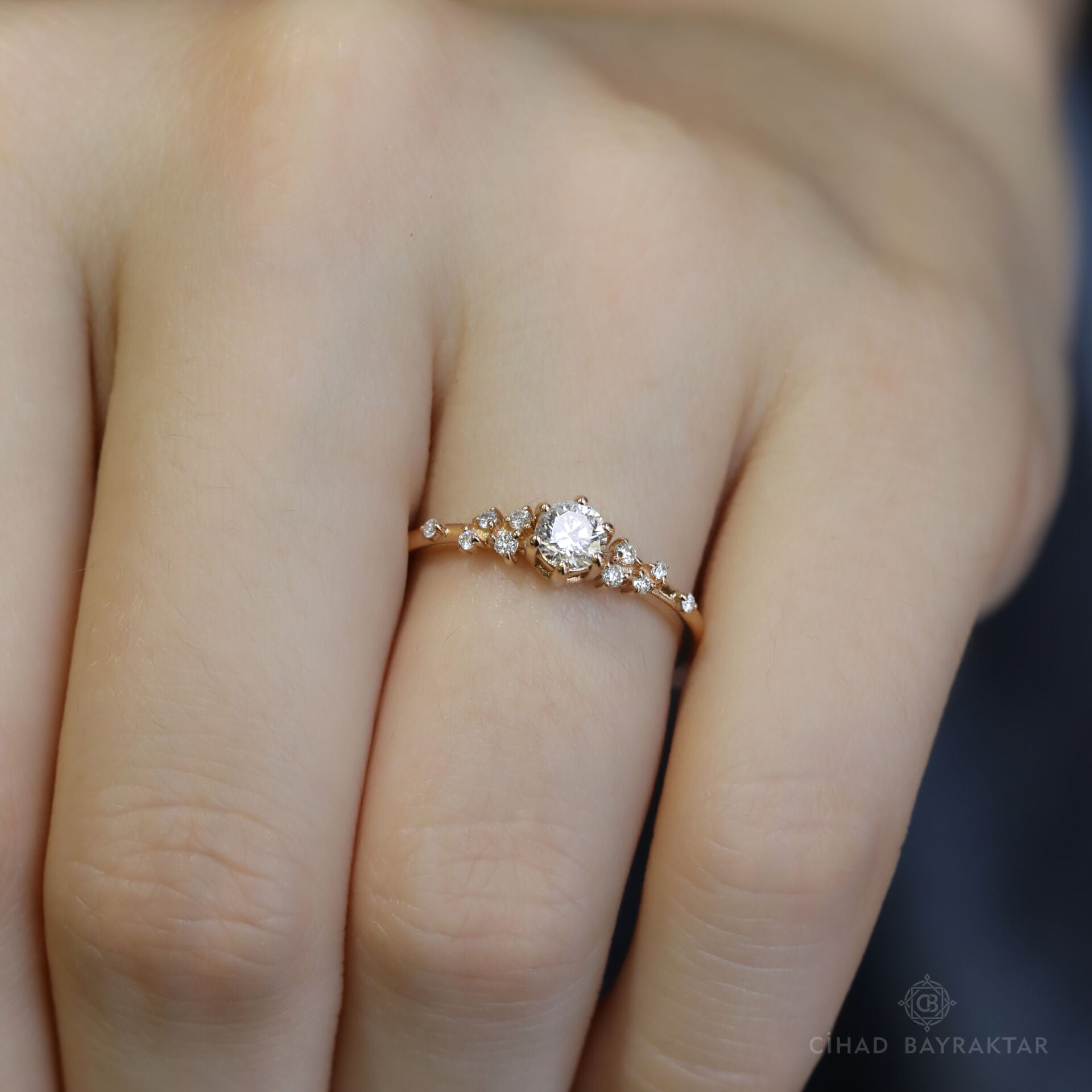 0.40 ct Pırlanta Vintage Yüzük
