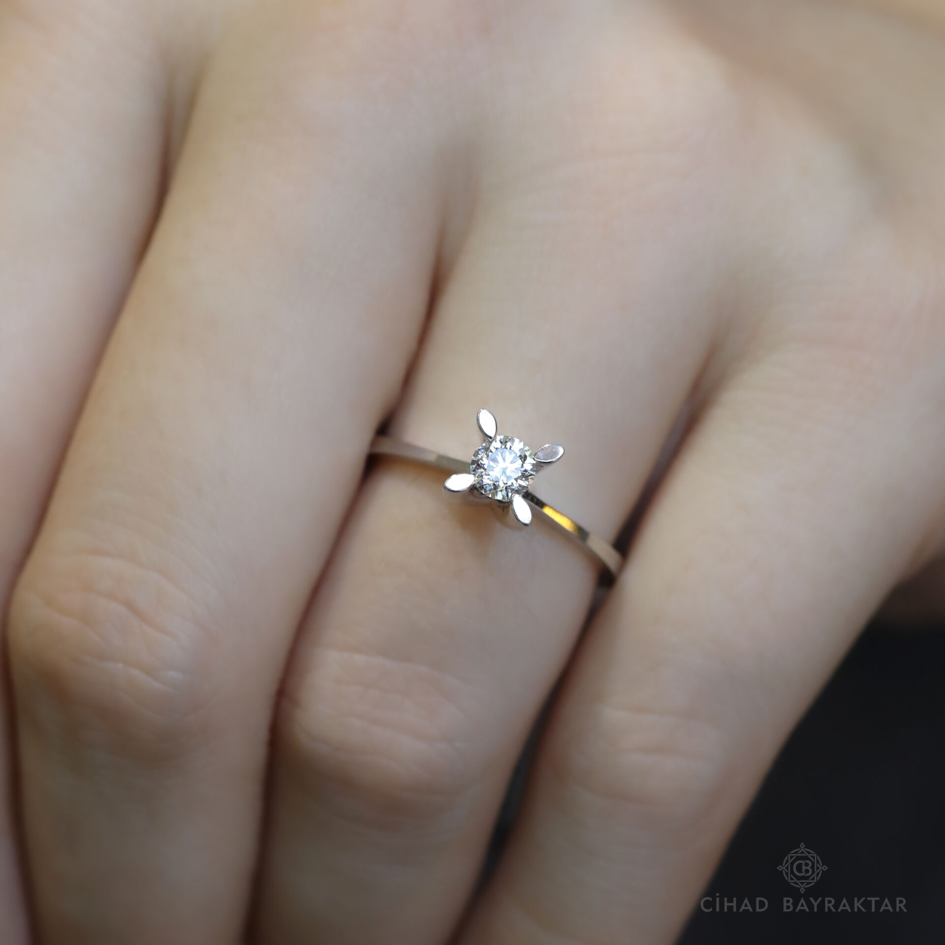 0.32 ct Pırlanta Tektaş Yüzük