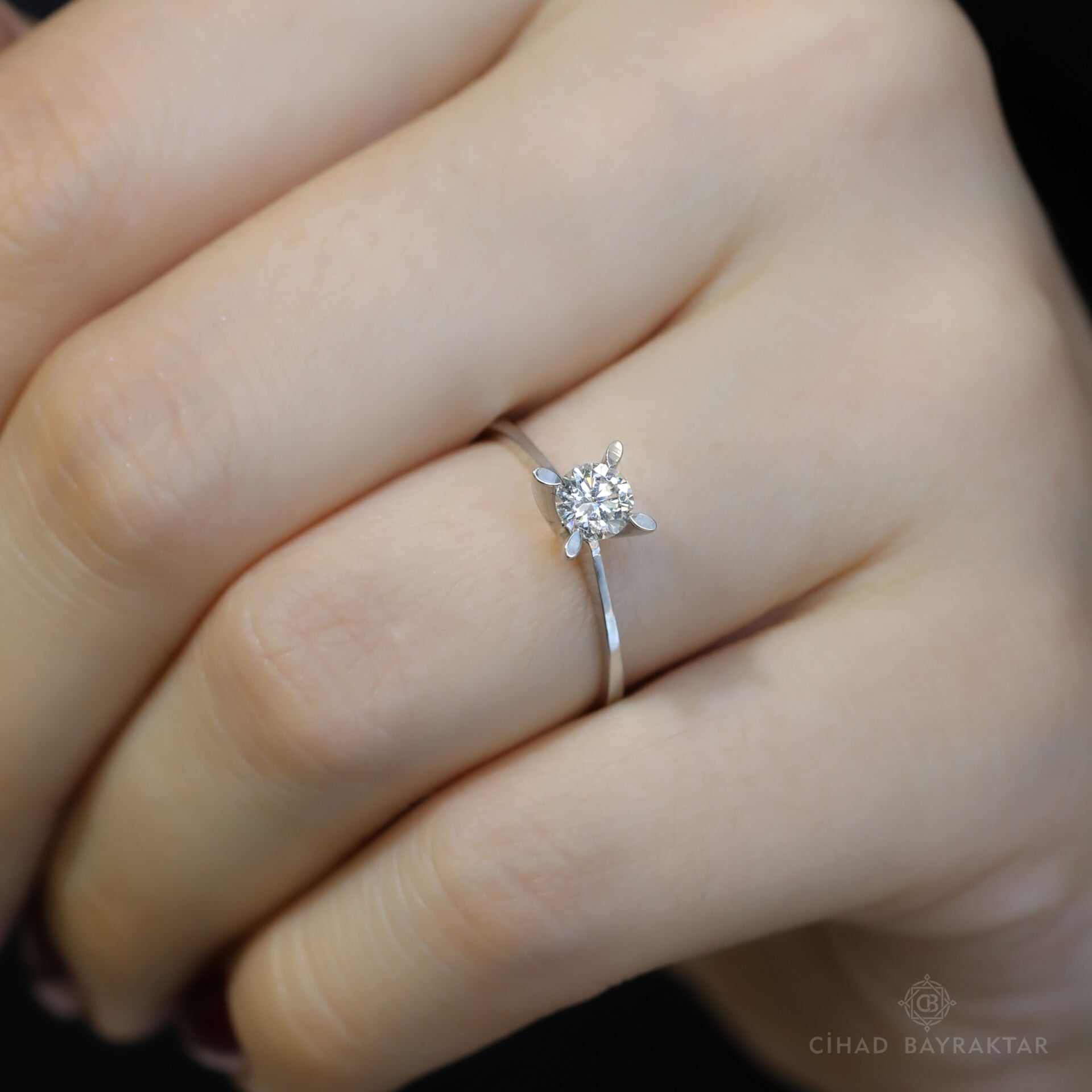 0.40 ct Pırlanta Tektaş Yüzük