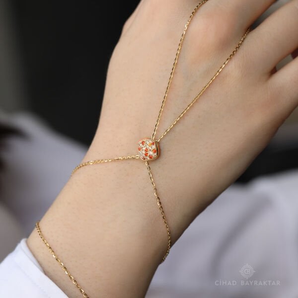 Cetaş Altın Şahmeran Bileklik