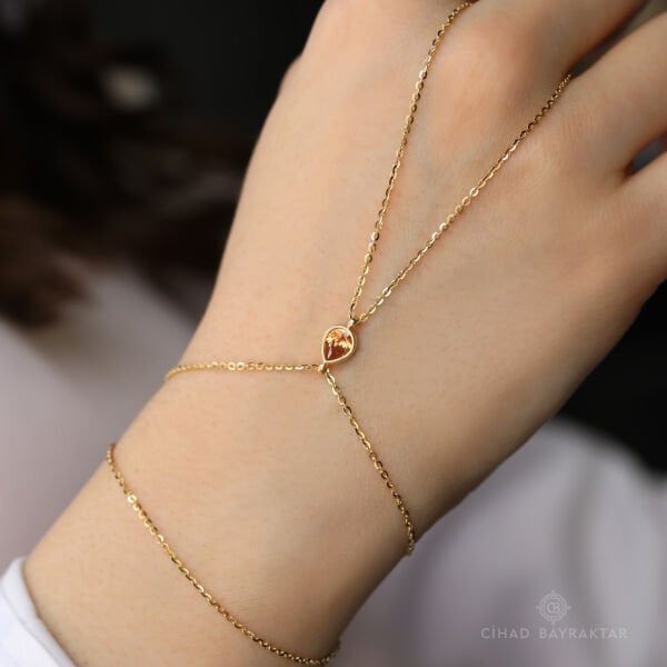 Cetaş Altın Şahmeran Bileklik