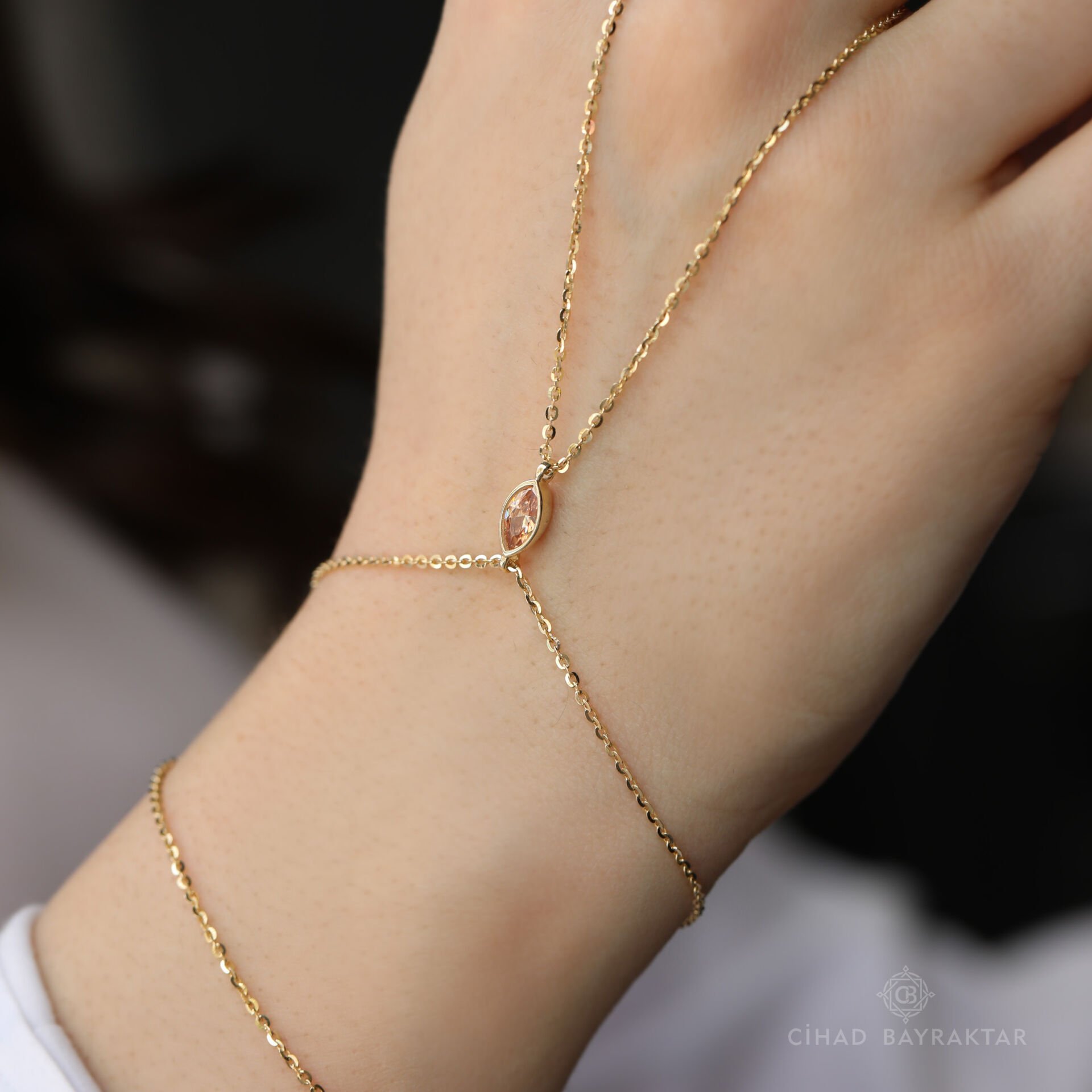 Cetaş Altın Şahmeran Bileklik