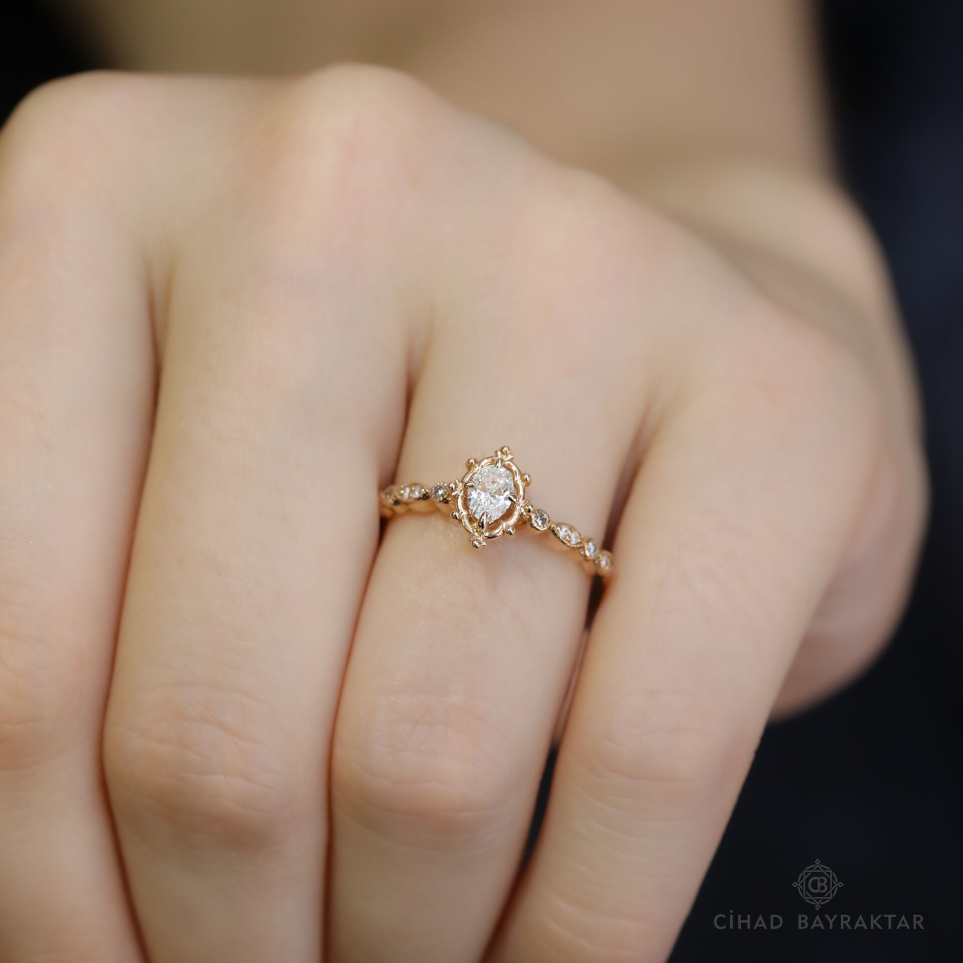 0.30 ct Pırlanta Vintage Yüzük
