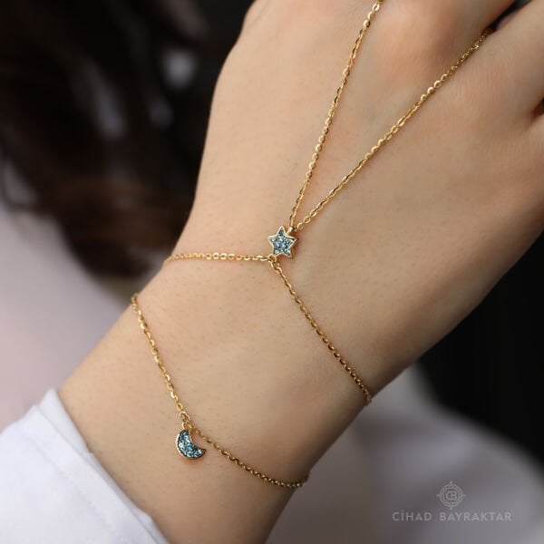 Cetaş Altın Şahmeran Bileklik