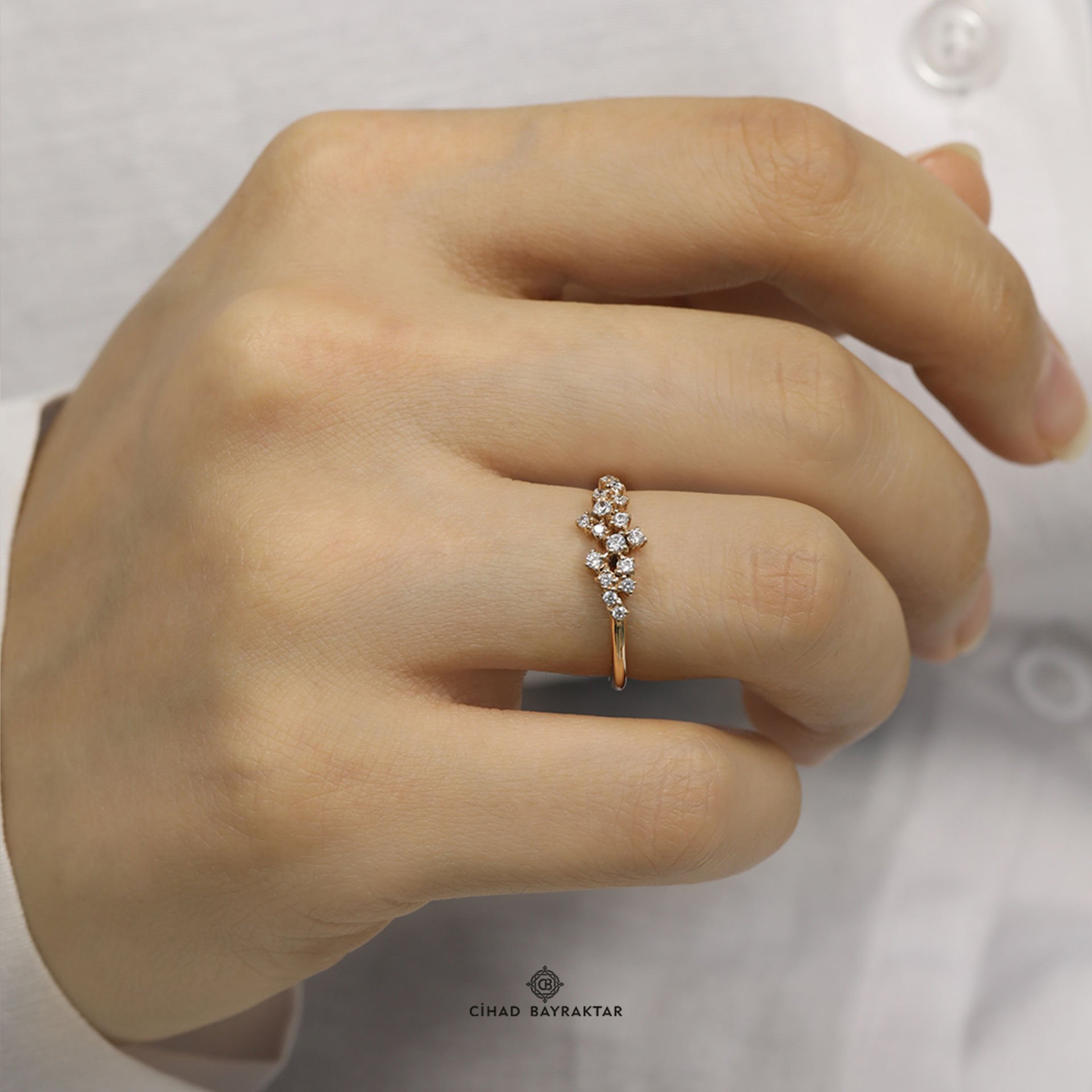 Taşlı  Altın Yüzük