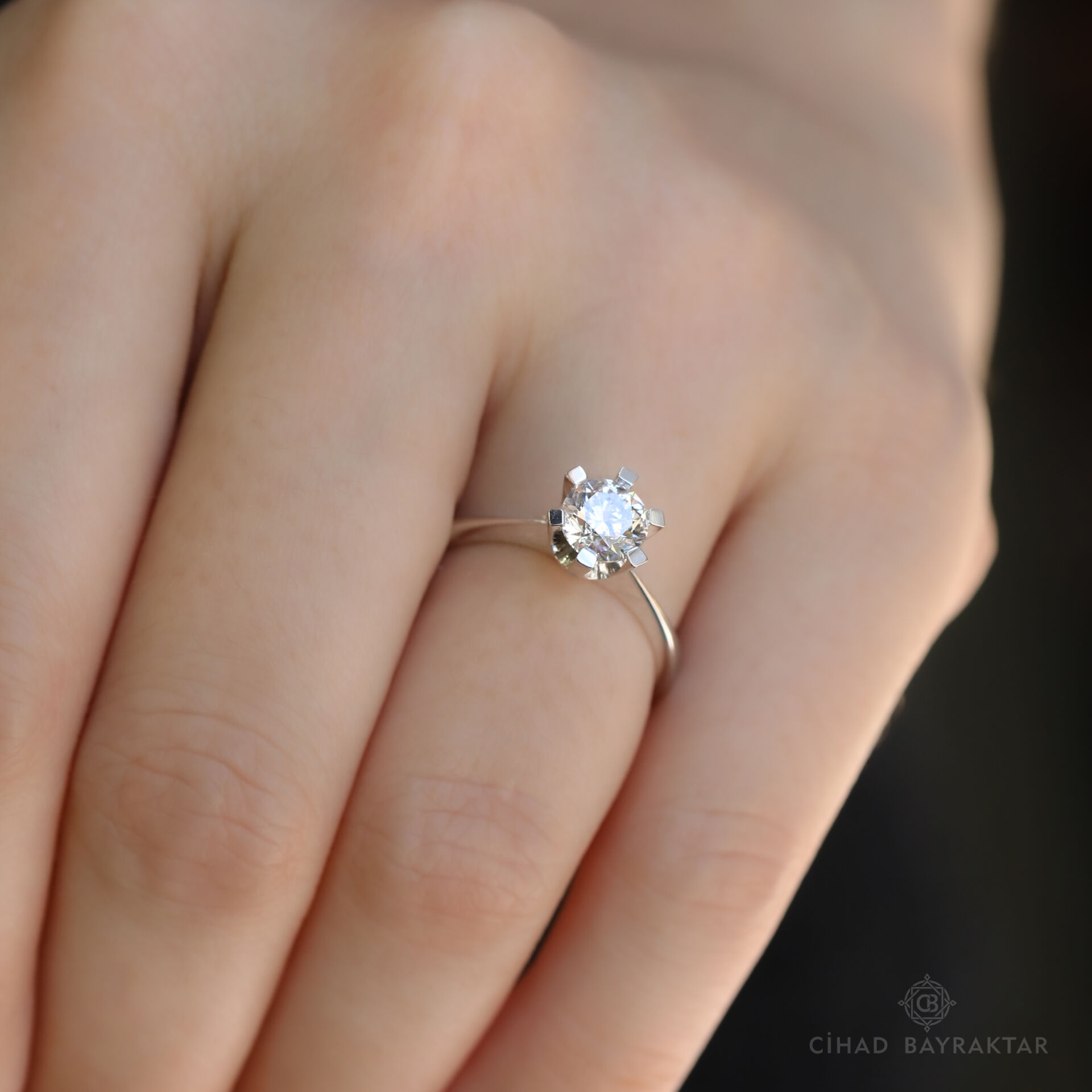 0.90 ct Pırlanta Tektaş Yüzük