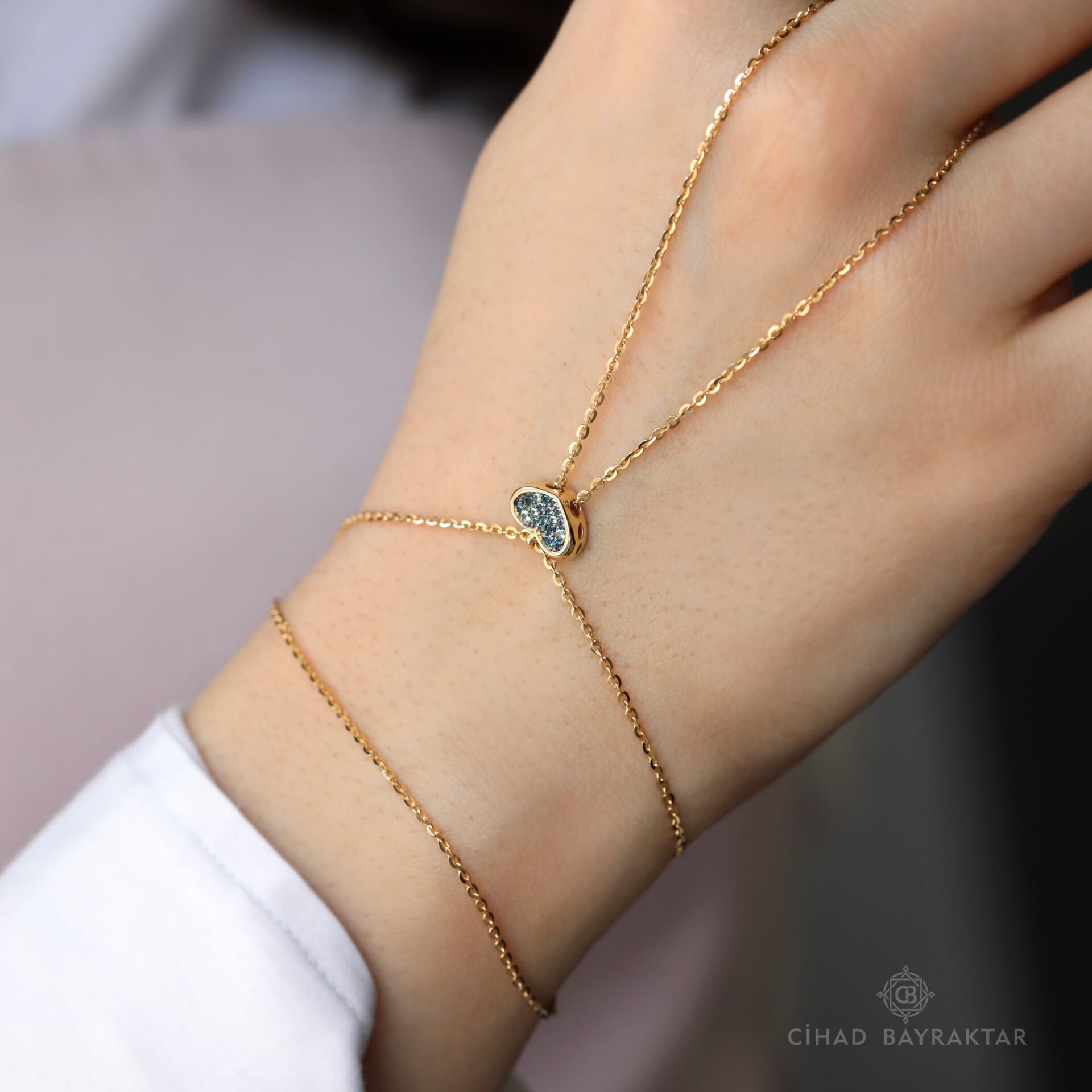 Cetaş Altın Şahmeran Bileklik