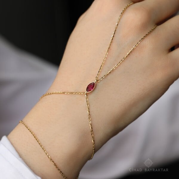Cetaş Altın Şahmeran Bileklik