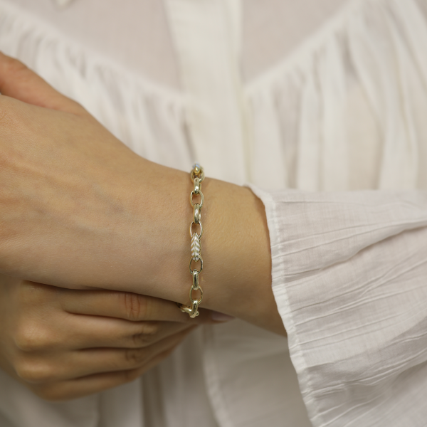 Renkli Mineli Bileklik