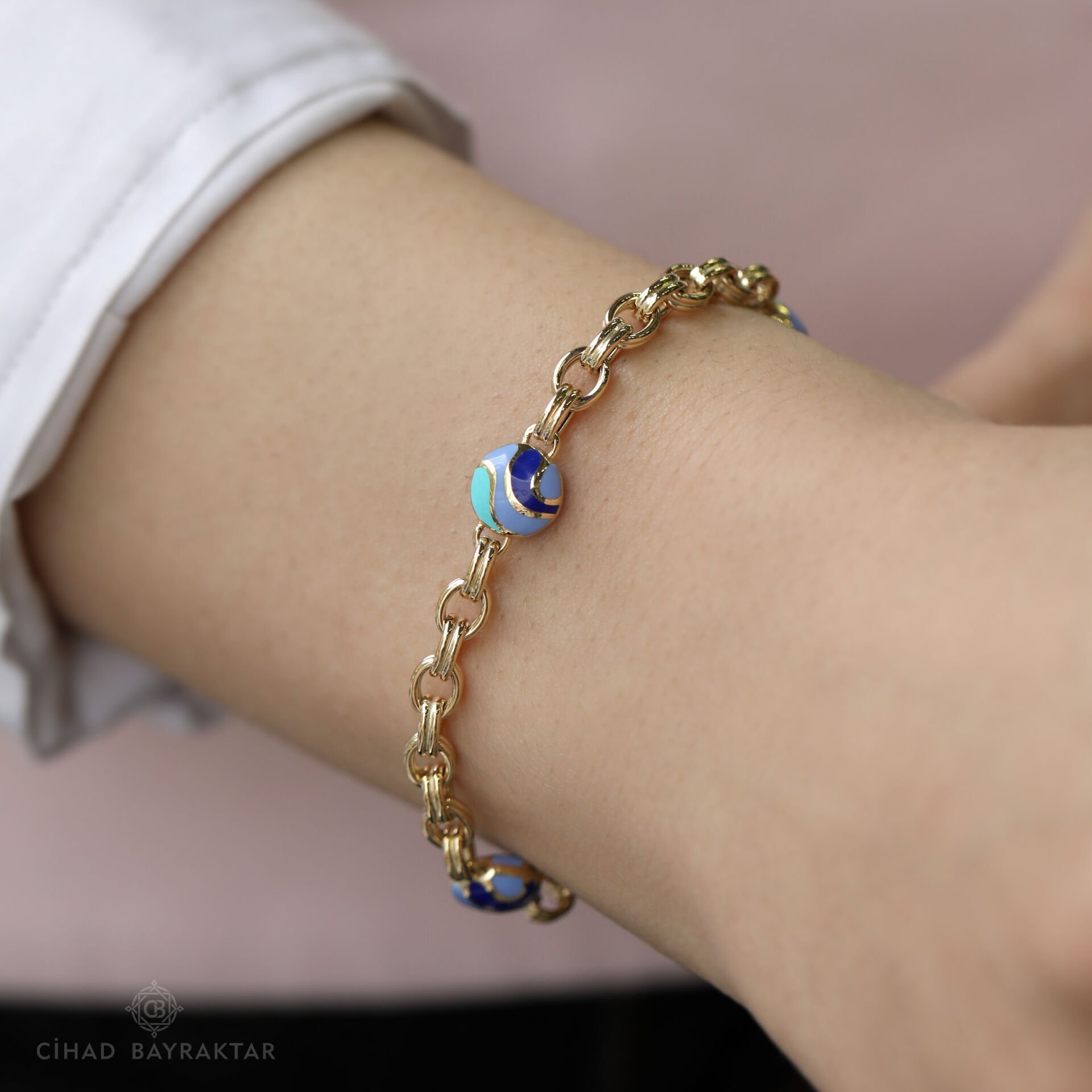 Cetaş Colore Altın Bileklik