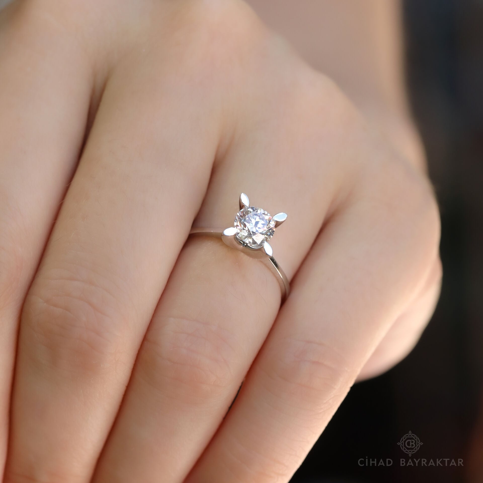 1.00 ct Pırlanta Tektaş Yüzük