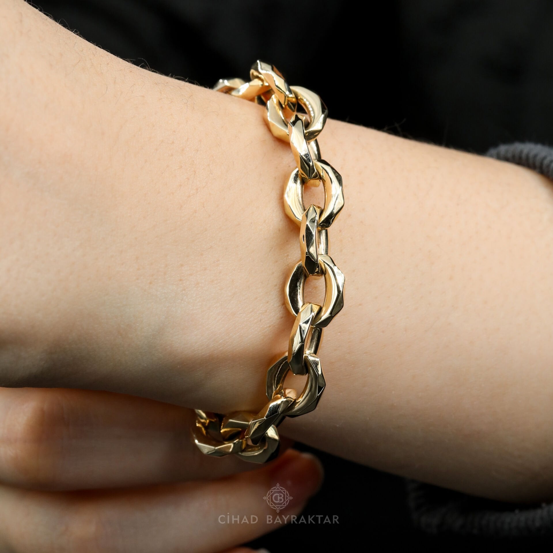 Cetaş Zincir Altın Bileklik
