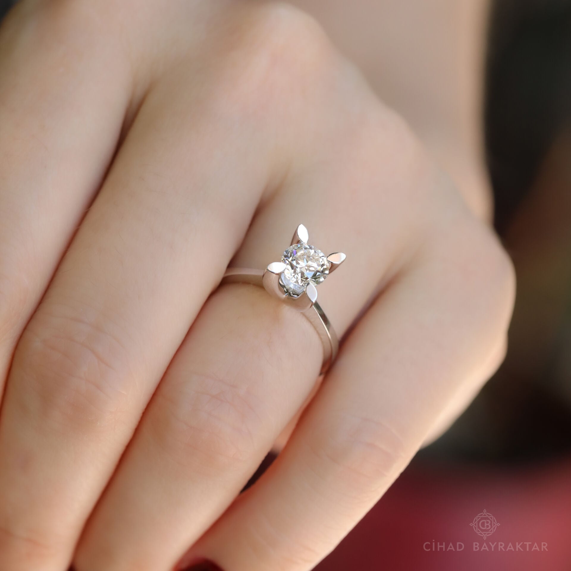 1.00 ct Pırlanta Tektaş Yüzük