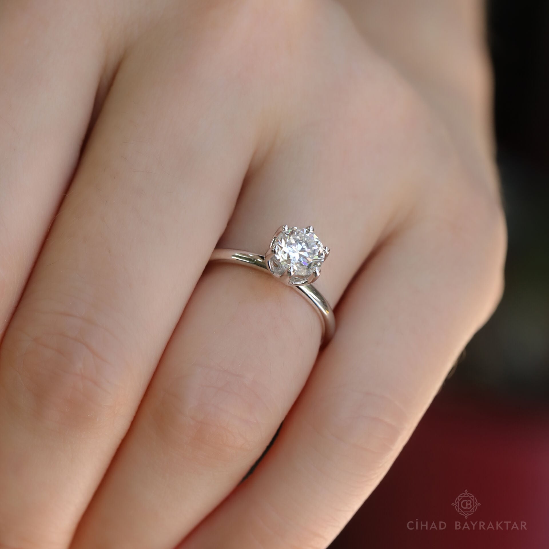1.00 ct Pırlanta Tektaş Yüzük