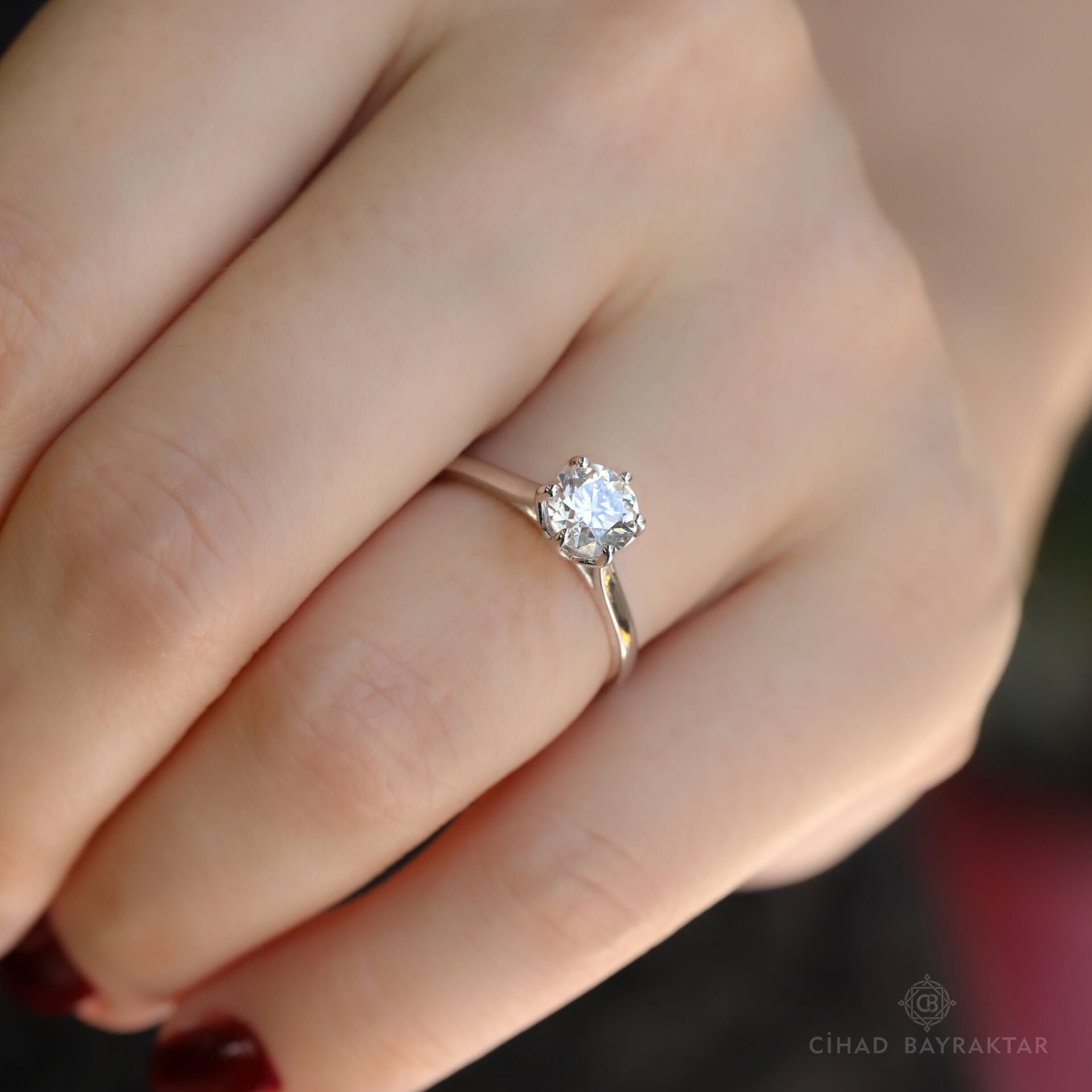 1.00 ct Pırlanta Tektaş Yüzük