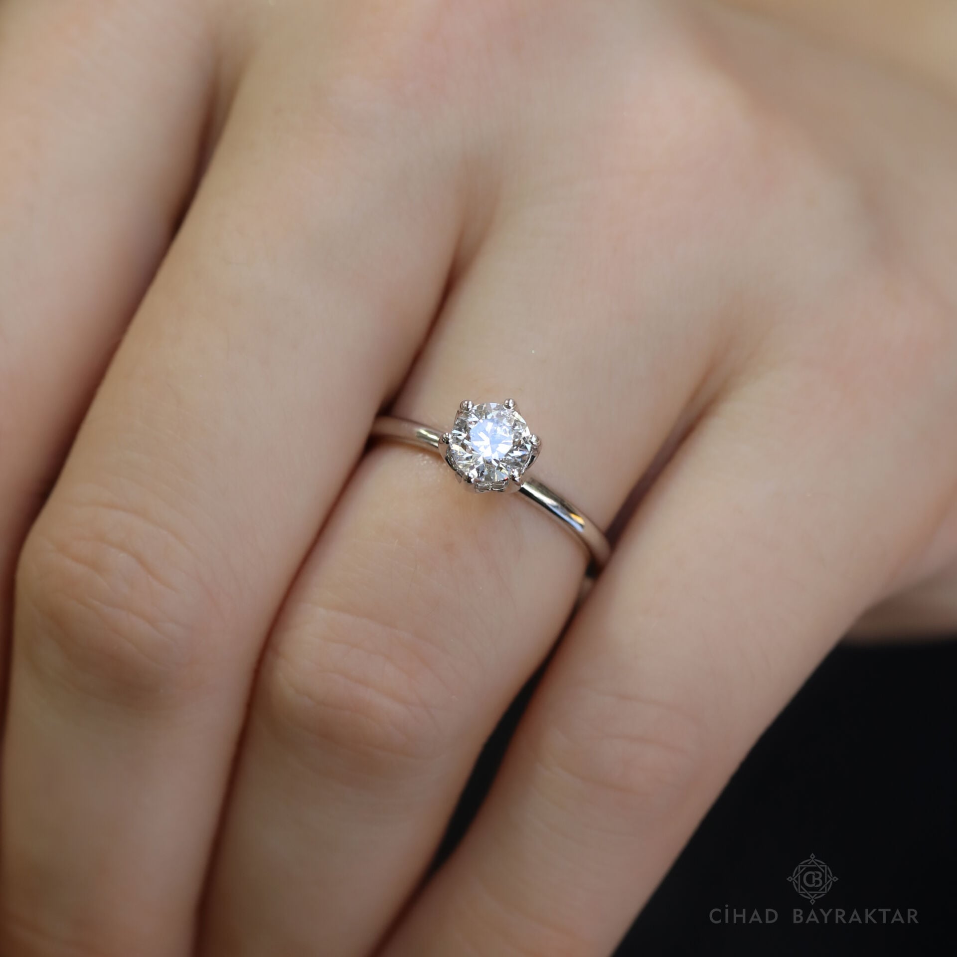 0.70 ct Pırlanta Tektaş Yüzük