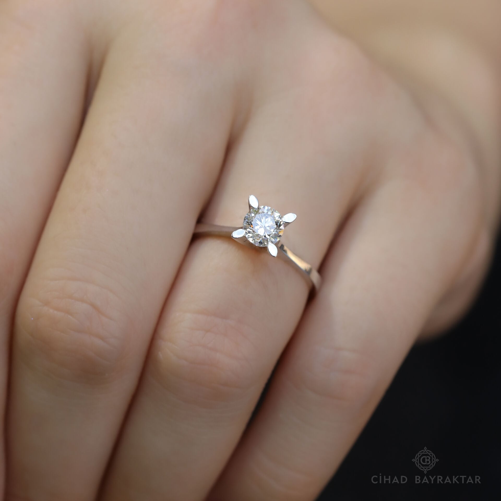 0.72 ct Pırlanta Tektaş Yüzük