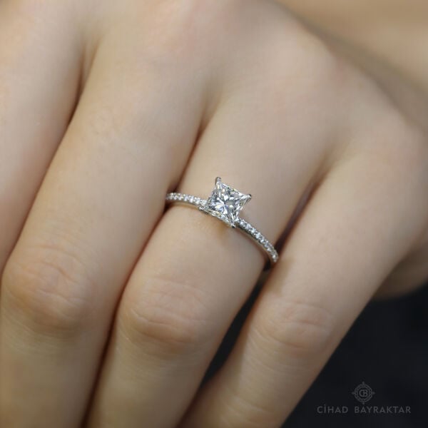1.12 ct Pırlanta Tektaş Yüzük